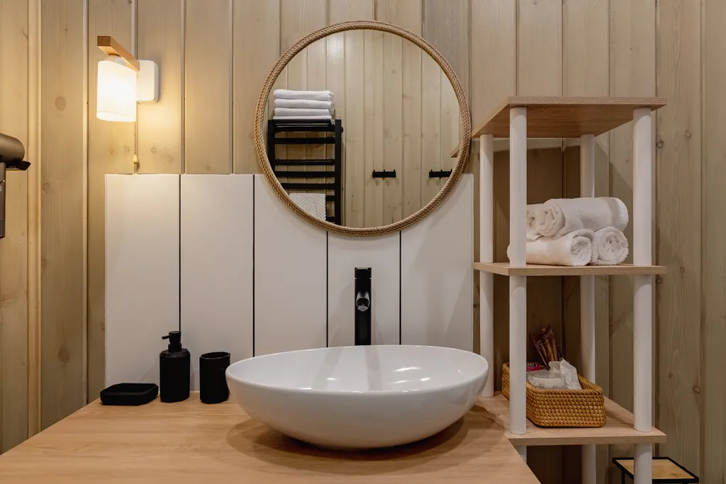 Skandi Белка загородный дом у пруда в подмосковье