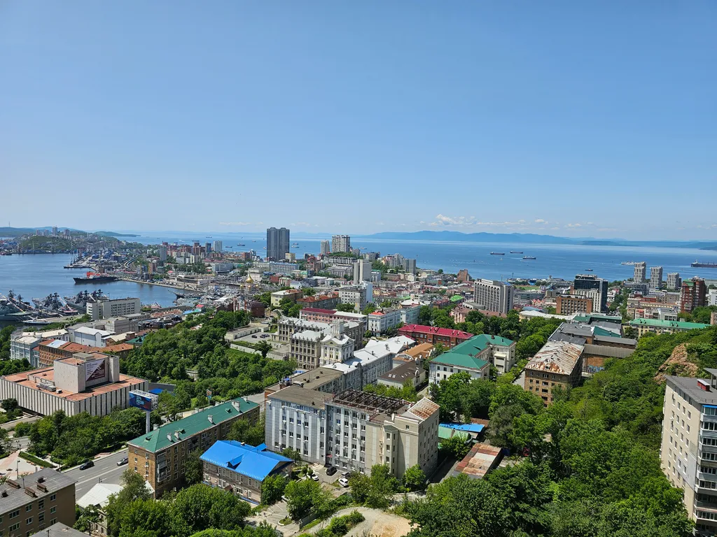 3-ком. в центре Владивостока с видом на море и город