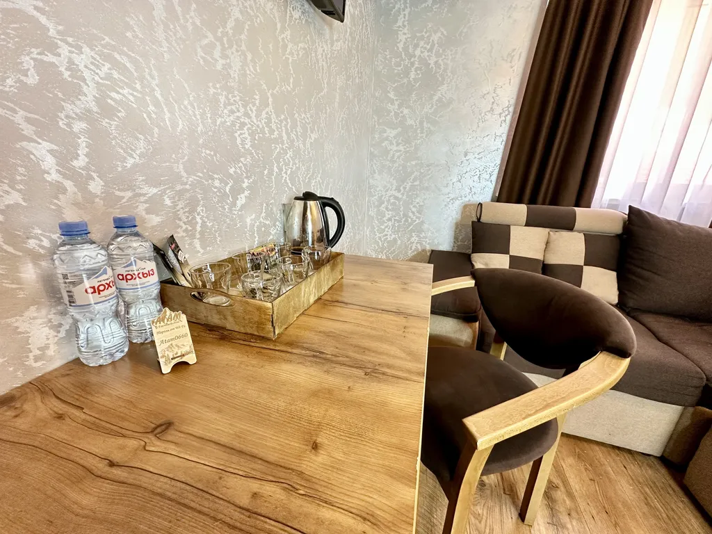 Квартира Квартира Уютный номер Люкс семейный с 2 спальнями — Архыз