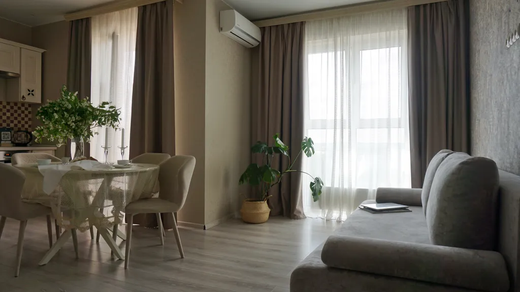 Просторная видовая квартира для большой семьи