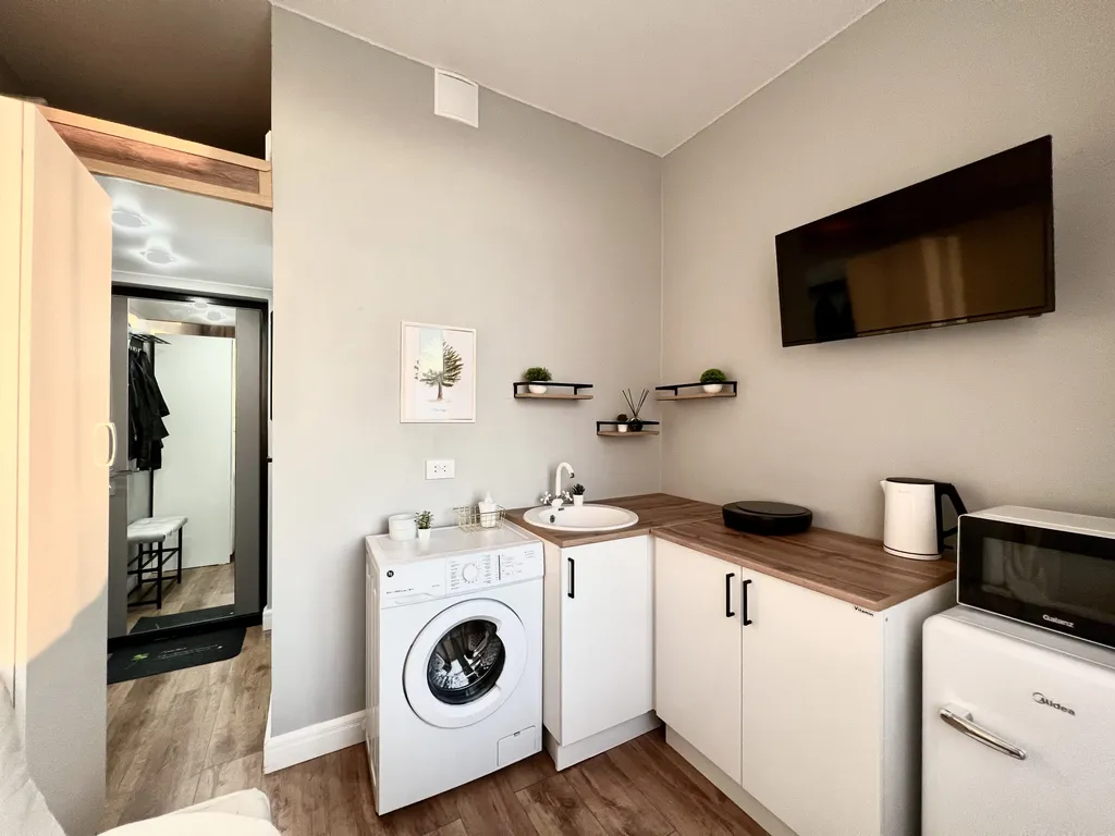 Светлые апартаменты для двоих рядом с Шереметьево