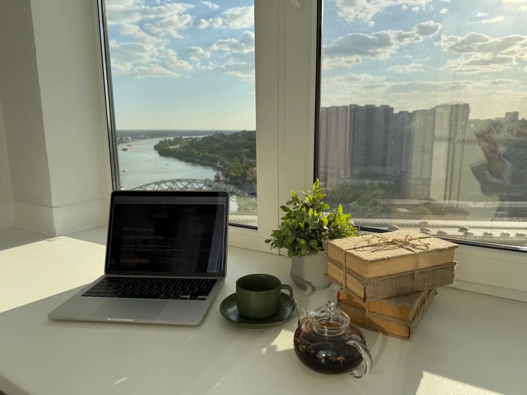 Апартаменты в ЖК Белый Ангел с шикарным видом на реку Дон