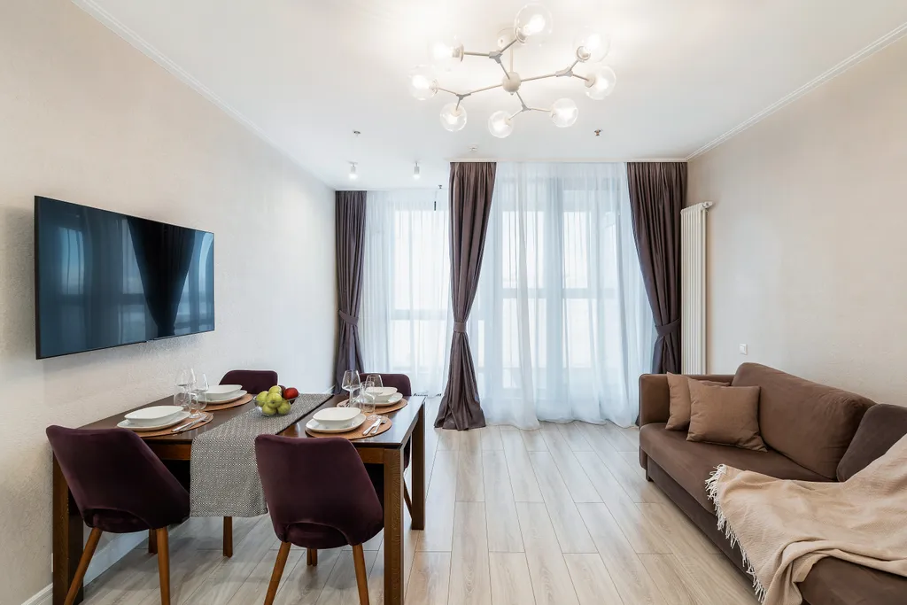 Квартира Комфортные двухкомнатные апартаменты в ЖК Лайнер — Москва