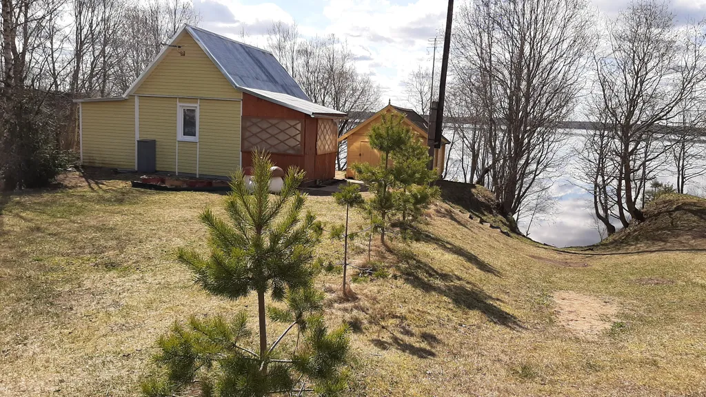 Коттедж Дом на берегу озера Волго с собственным пирсом — Ланино