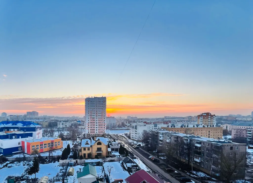 Студия с панорамным видом на Оку