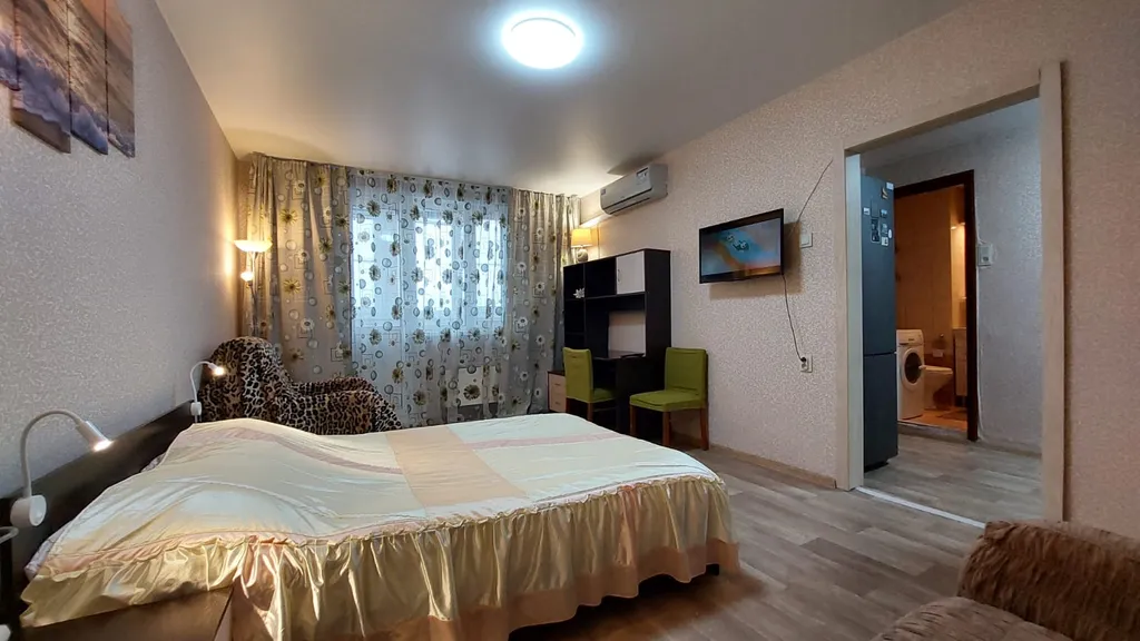 Тёплая и уютная квартира с кондиционером