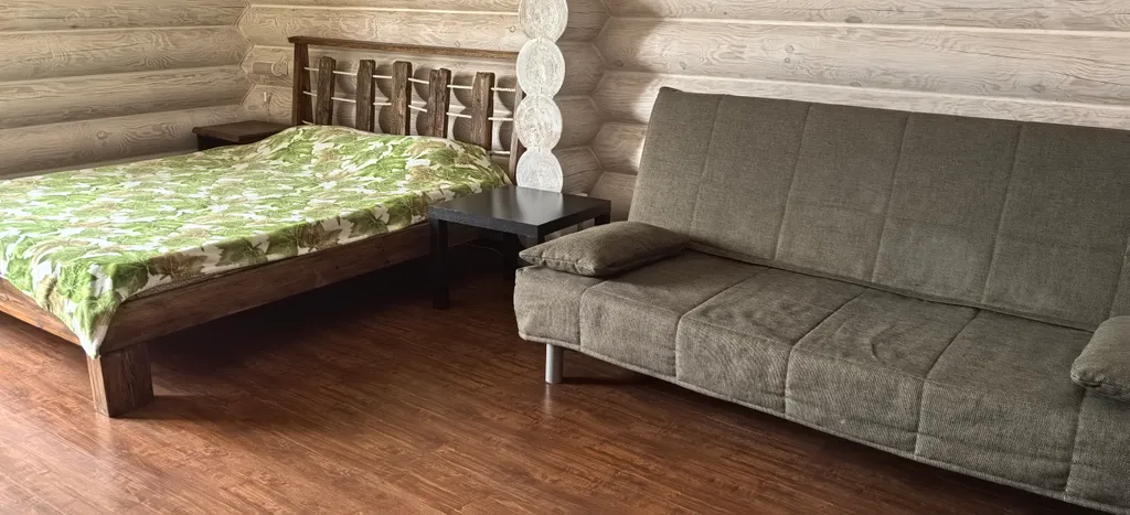 Срубовой коттедж на берегу Волги