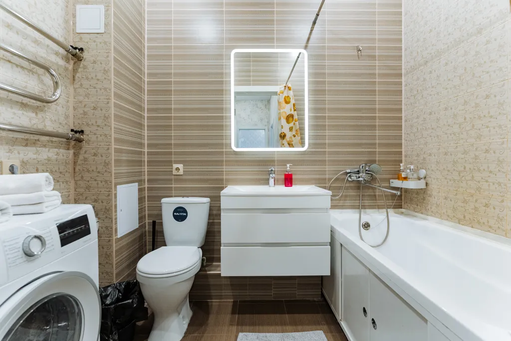 Просторная двушка с посудомоечной машиной