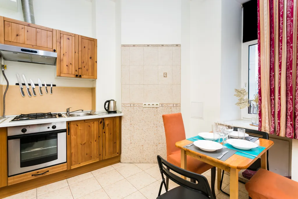 Квартира Просторная квартира с балконом у Арбата — Москва