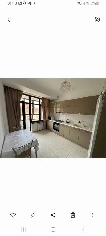 Светлая квартира в центре города — аренда посуточно в Бишкек