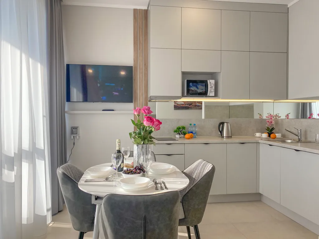 Квартира Квартира Сан Сити 1 в здании с Baltik spa на 9 этаже — Светлогорск