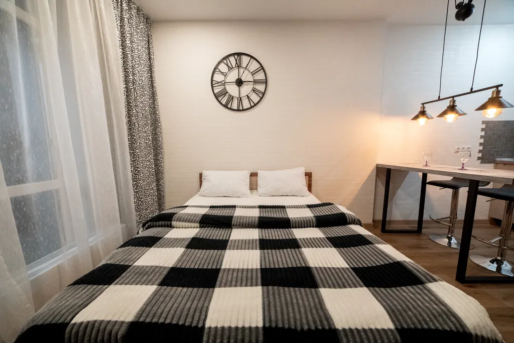 Квартира-студия "Контраст"рядом с Планетой