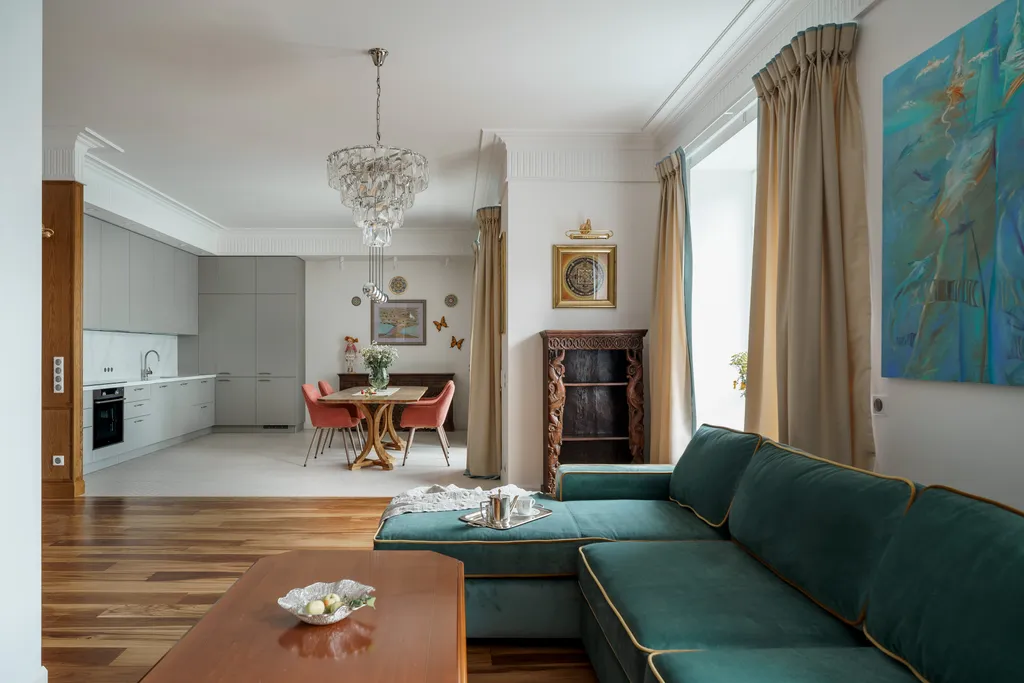 Изысканные апартаменты у причала на Петроградке