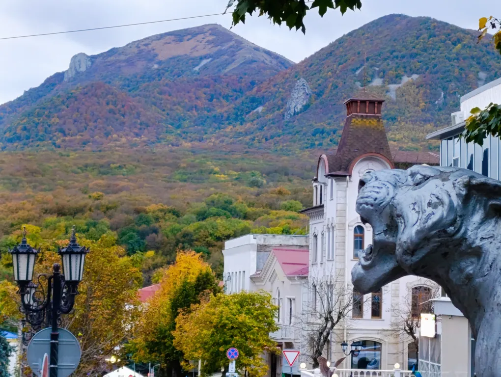 Уютная квартира с видом на горы в центре города