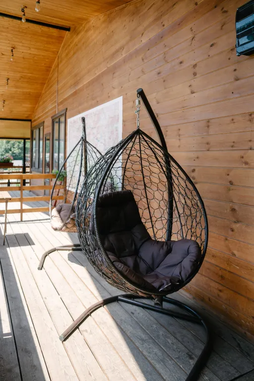 Домик номерного типа с общей террасой