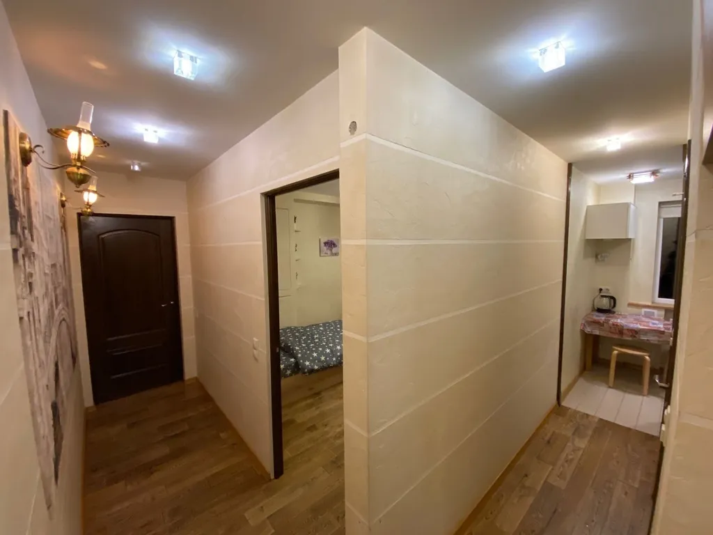 Комфортная двухкомнатная квартира, есть 4 раздельных спальных места