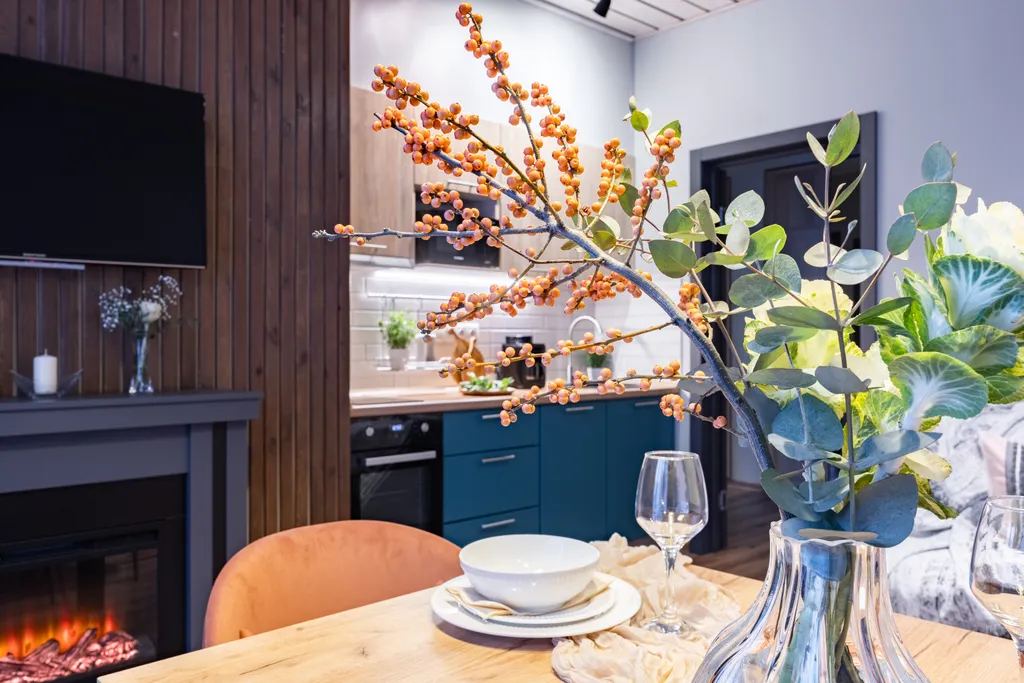 Апартаменты Лукоморье с камином, террасой, ваше пространство у склонов