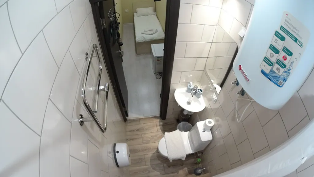 Квартира Квартира Одноместная студия эконом без окна в центре города — Санкт-Петербург