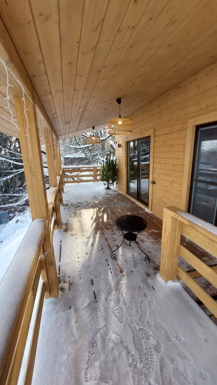 Домик на горе с сауной