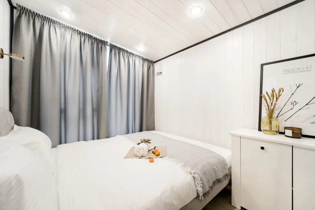 Семейный коттедж с 1 спальней с мангальной зоной