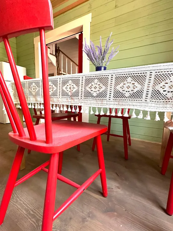 Дом-сказка Прованс с баней и Дедом Морозом