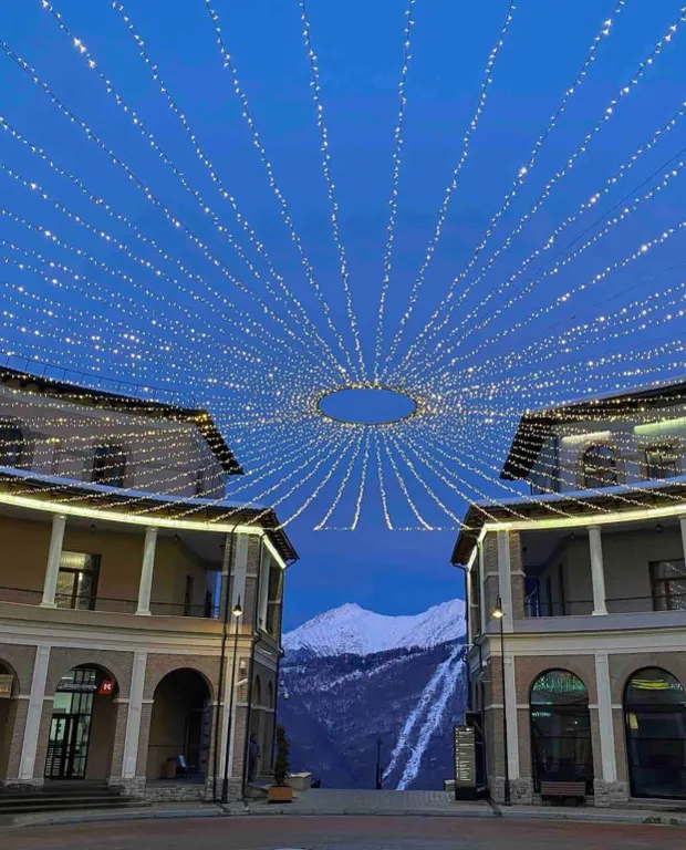 Большие апартаменты с видом на горы