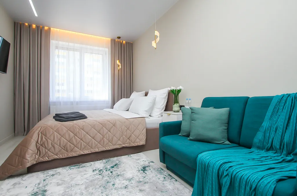 Просторная однокомнатная квартира