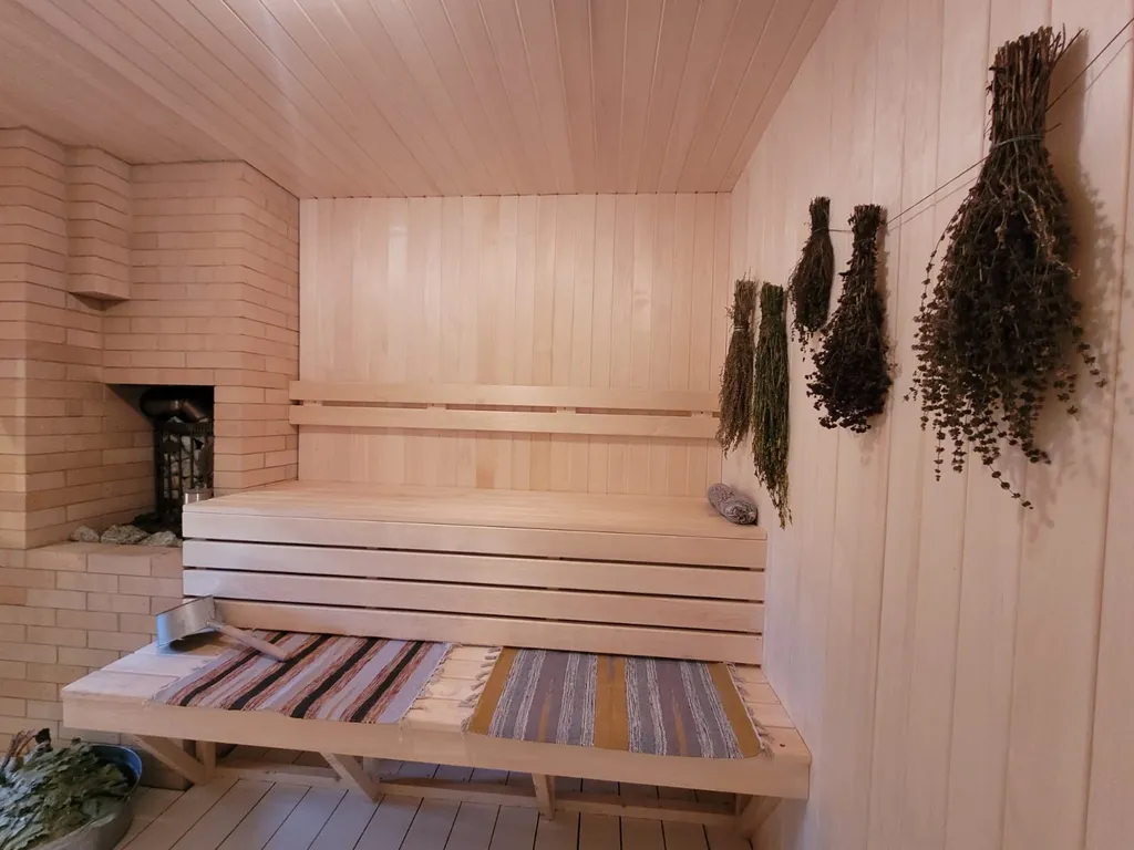 Уютный дом с русской банькой на дровах