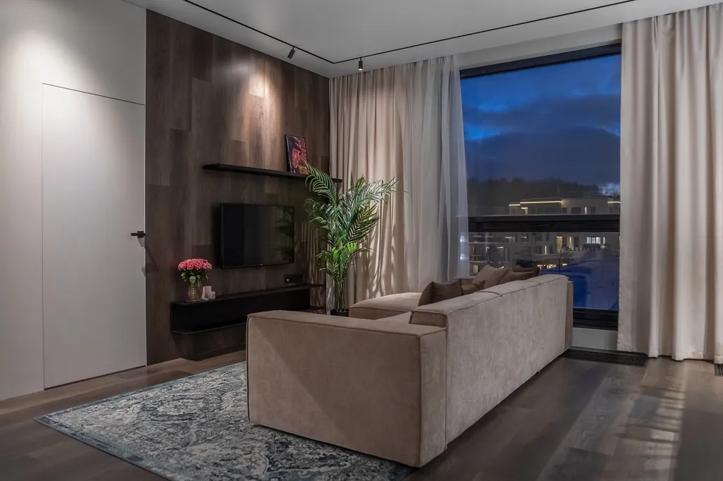 Квартира Охта-парк Гранд апарт с двумя спальнями — аренда посуточно в Мистолово