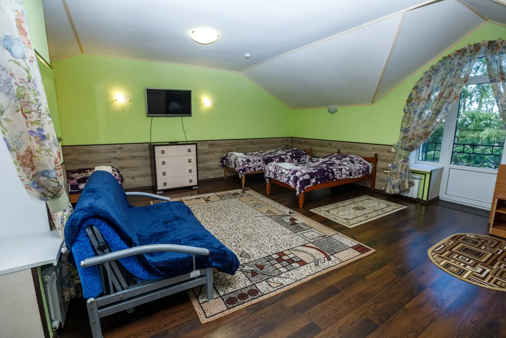 Апартаменты с балконом и мангальной зоной