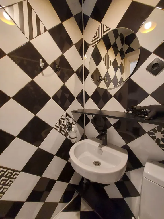 Студия Чеширский Кот в тихом районе с бесконтактным заселением