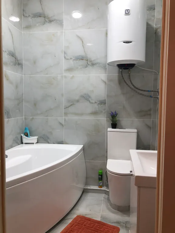 Уютная светлая 2-х комнатная квартира с видом на море и горы