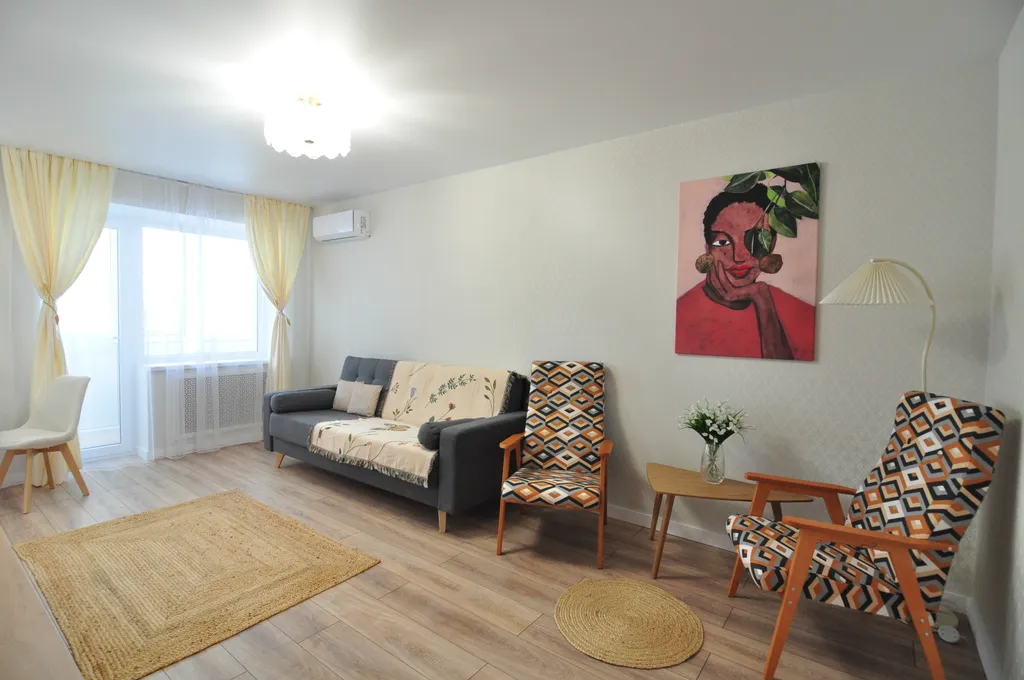 Квартира Квартира в стиле mid century — Краснодар