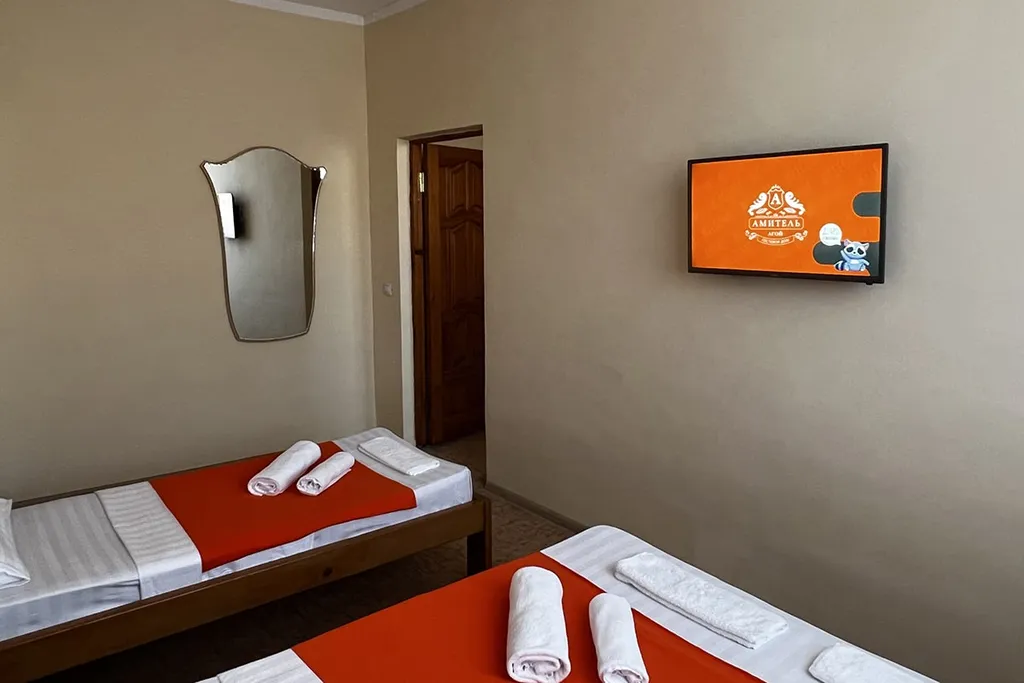 Двухкомнатные семейные апартаменты