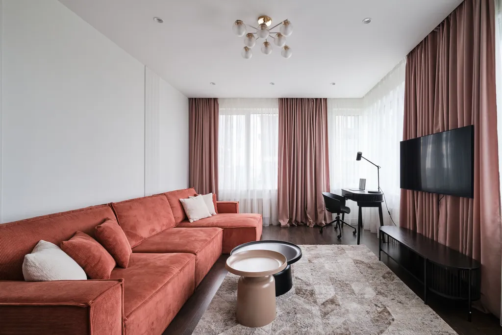 Трехкомнатная квартира Фэмили Терра с дизайнерским ремонтом — аренда посуточно в Москва