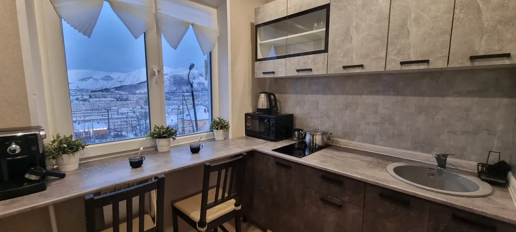 Уютная квартира рядом со склоном Big Wood — аренда посуточно в Кировск