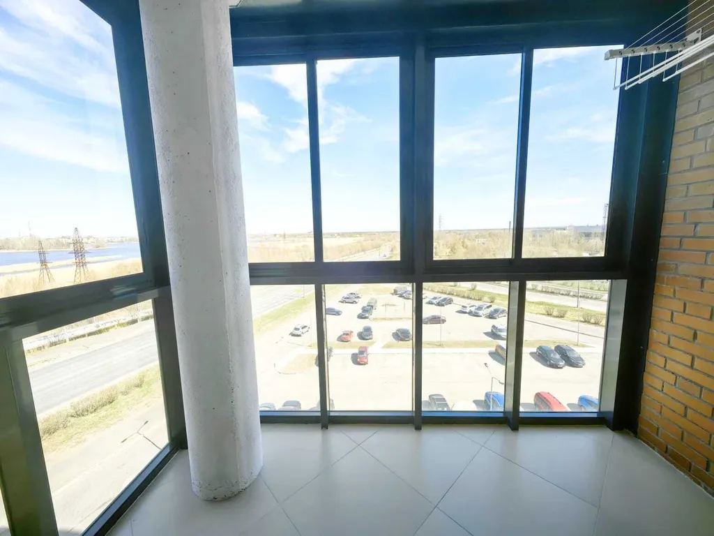 Уютная однокомнатная квартира с просторной лоджией