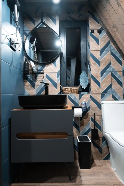 Дом А-Фрейм с террасой №2