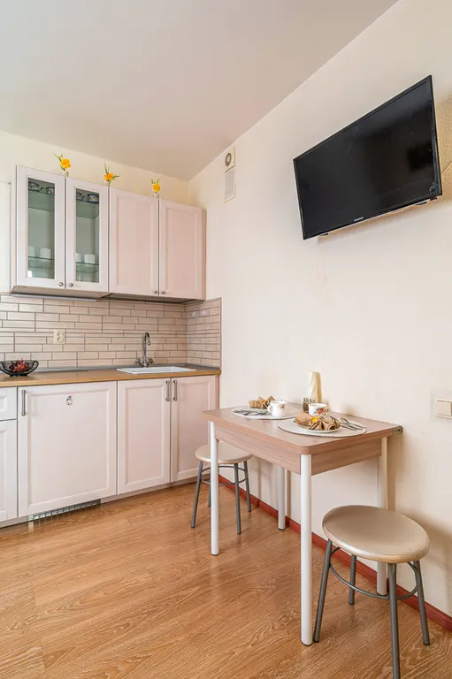 Просторная светлая студия в ЖК Прибрежный