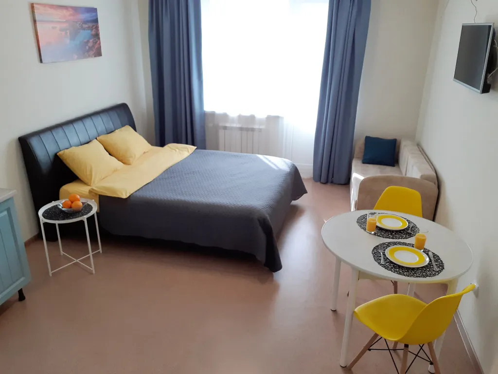 Студия у парка с самостоятельным заселением