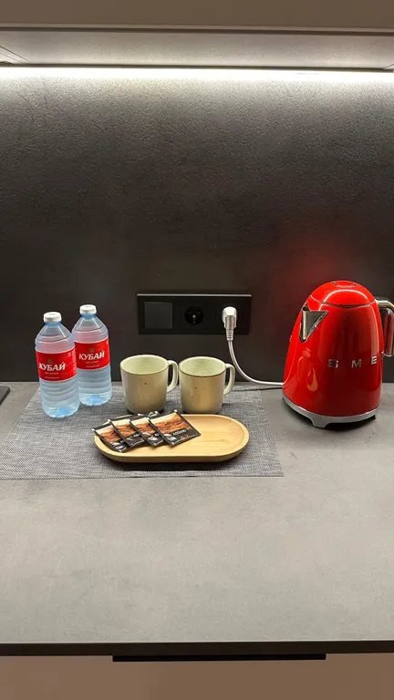 Современная студия с новым ремонтом