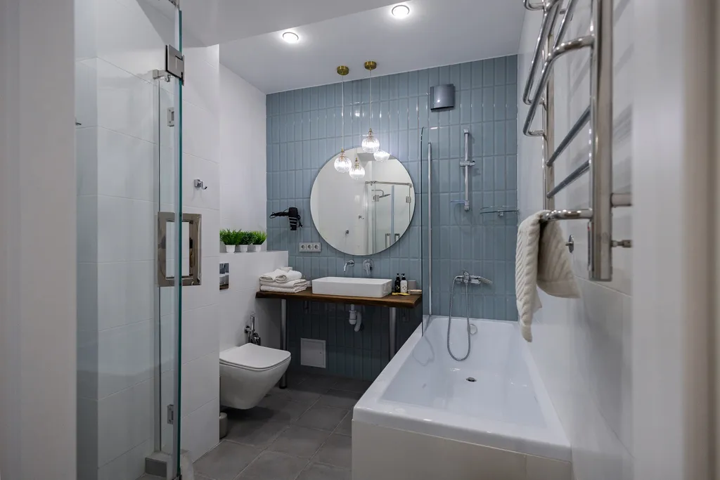 Двухкомнатные апартаменты с балконом рядом с морем