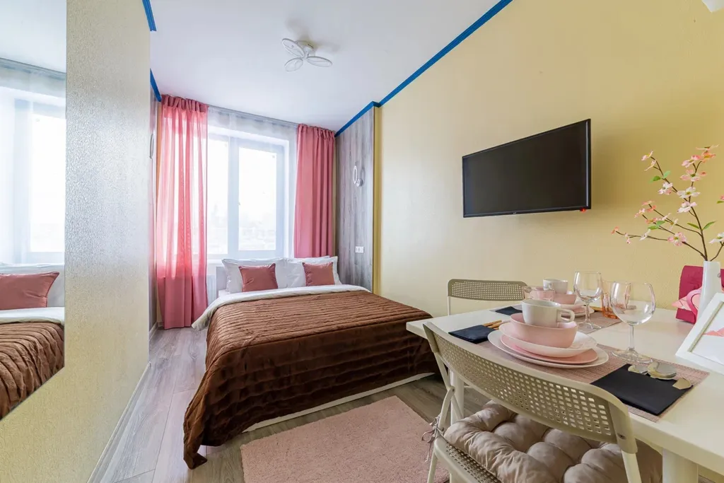 Квартира Уютная студия в ЖК Admiral Waterhouse — аренда посуточно в Грибки