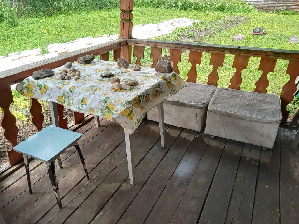 Дом с баней в деревне