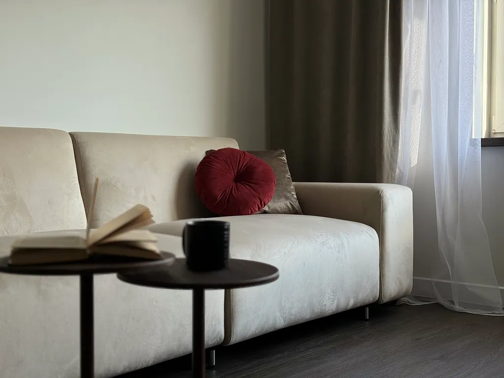 Стильная просторная квартира с шикарным видом на Енисей