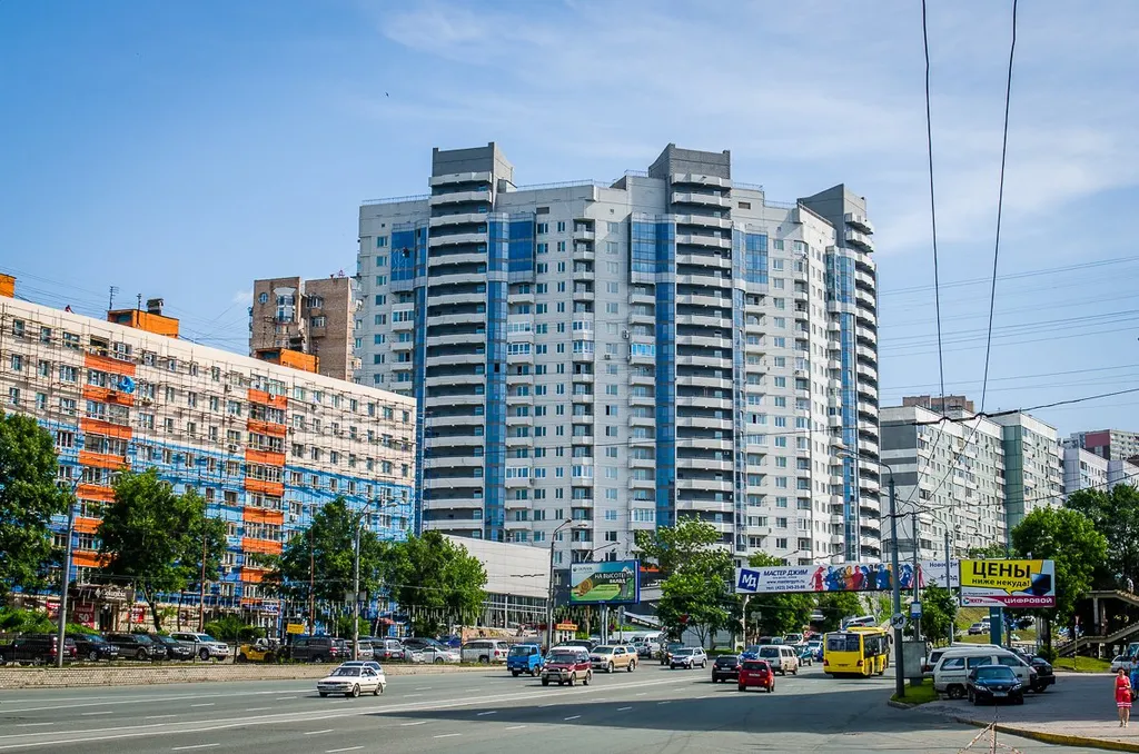 Квартира Квартира Просторная студия — Владивосток