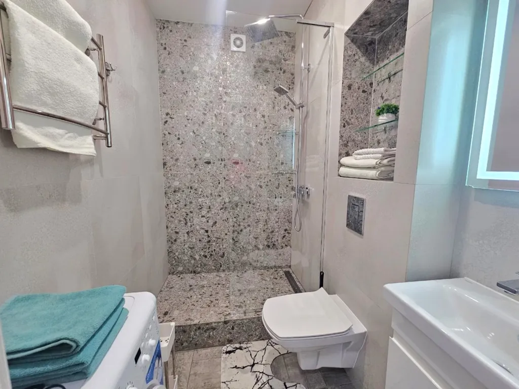 Уютная квартира с видом на море и горы