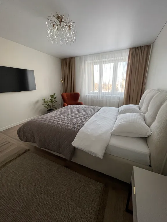 Квартира с видом на город и море