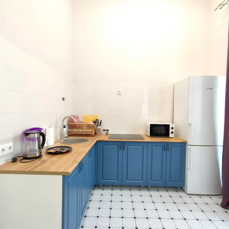 Стильная чистая квартира рядом с Куполом, Ледовым дворцом