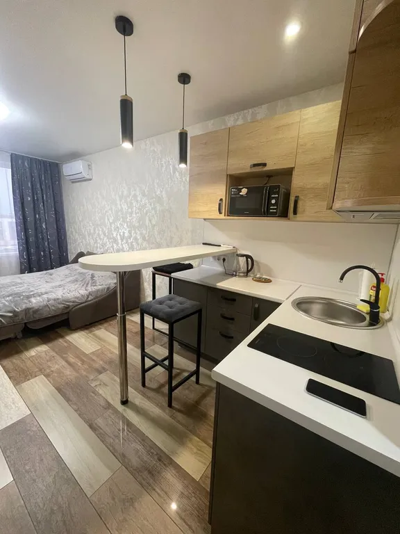 Квартира Квартира Уютная студия на ЕвроБереге — Новосибирск